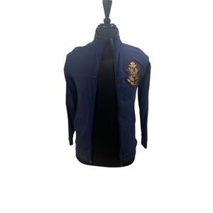 Blue Wizarding World of Harry Potter Universal Hogwarts Full Zip Adult Size S